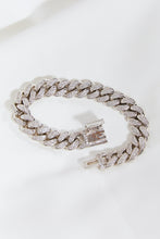 Load image into Gallery viewer, NEW ITEM Curb Chain Bracelet in Silver
